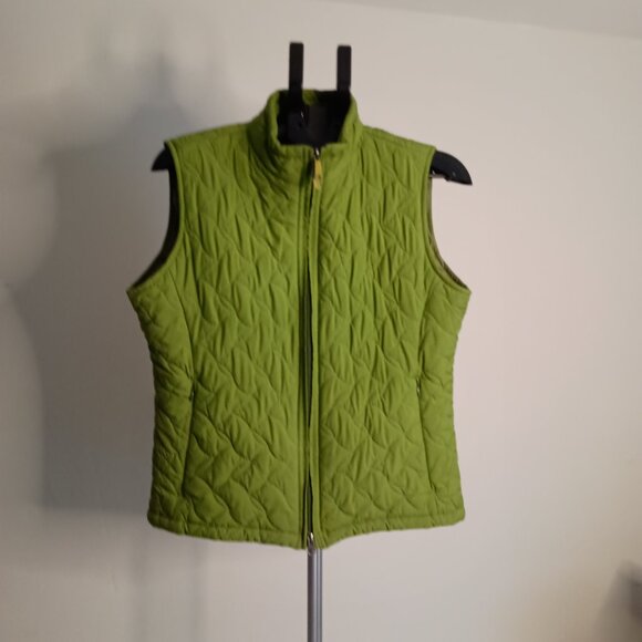 Royal Robbins Green Packable Quilted Outdoor Cottagecore Vest Women’s L - Large - Picture 16 of 16